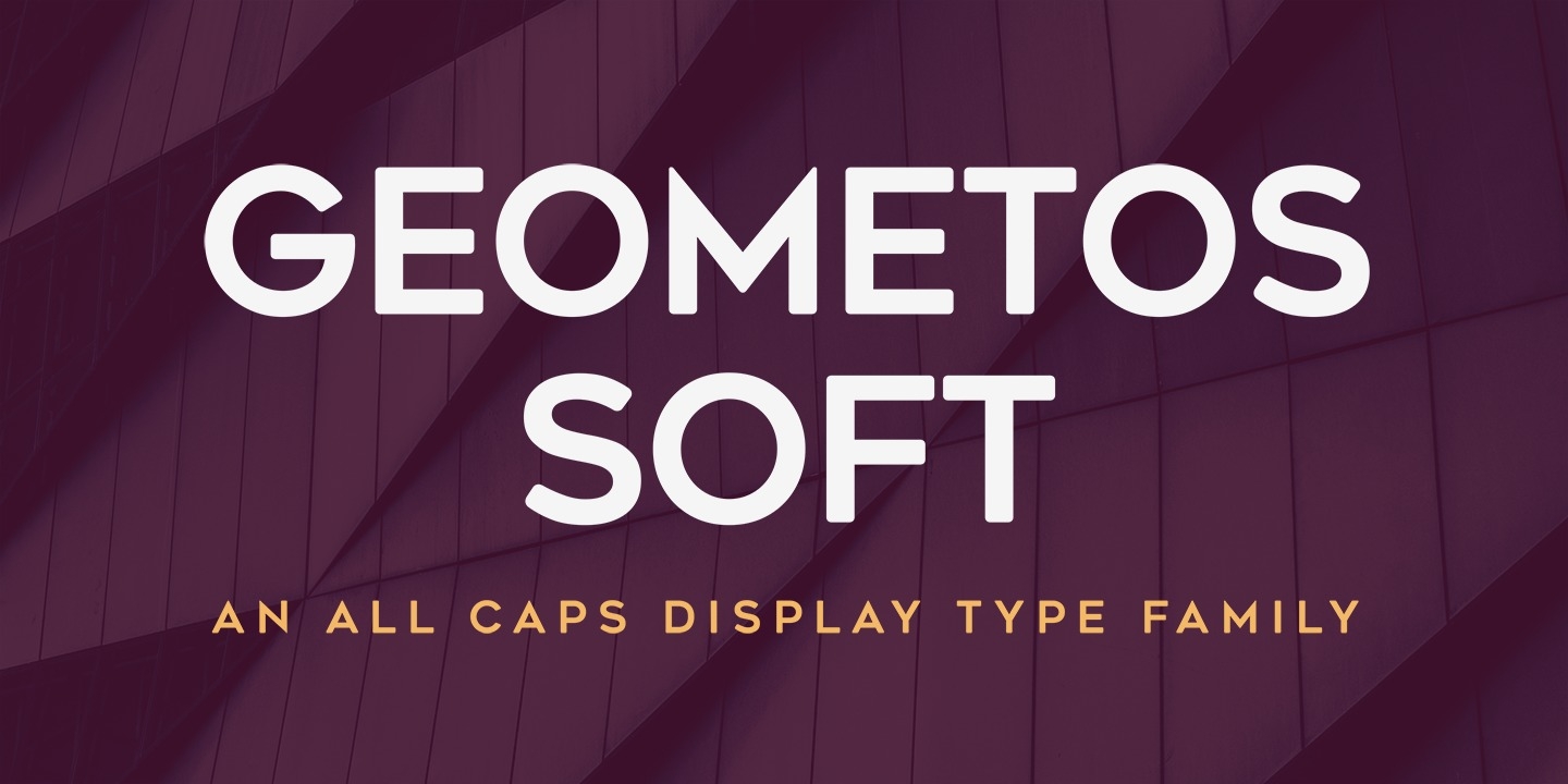 Geometos Soft Regular Font preview
